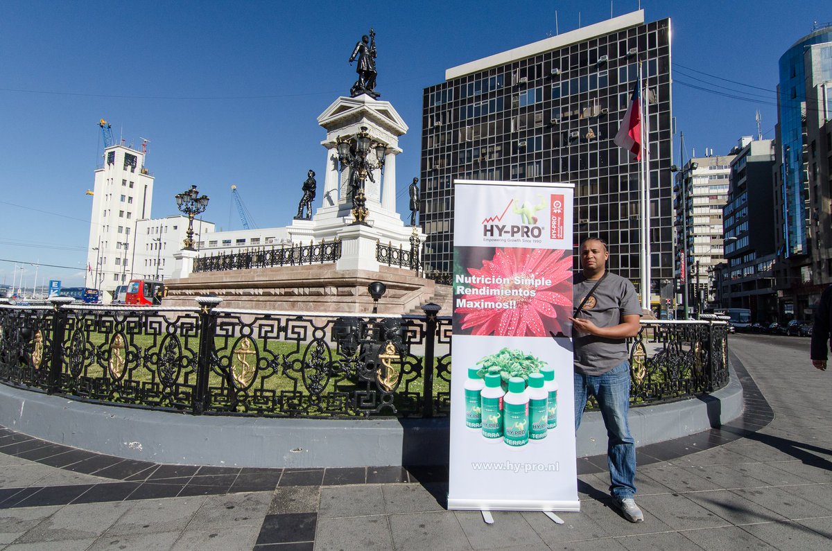 ChileHyPro's tweet photo. El Miércoles andábamos por el #CajondelMaipo, ayer en #Valparaiso, hoy en #Expoweed!! #HyPro #SuperStrains #Crew https://t.co/dAzHPMdyqf