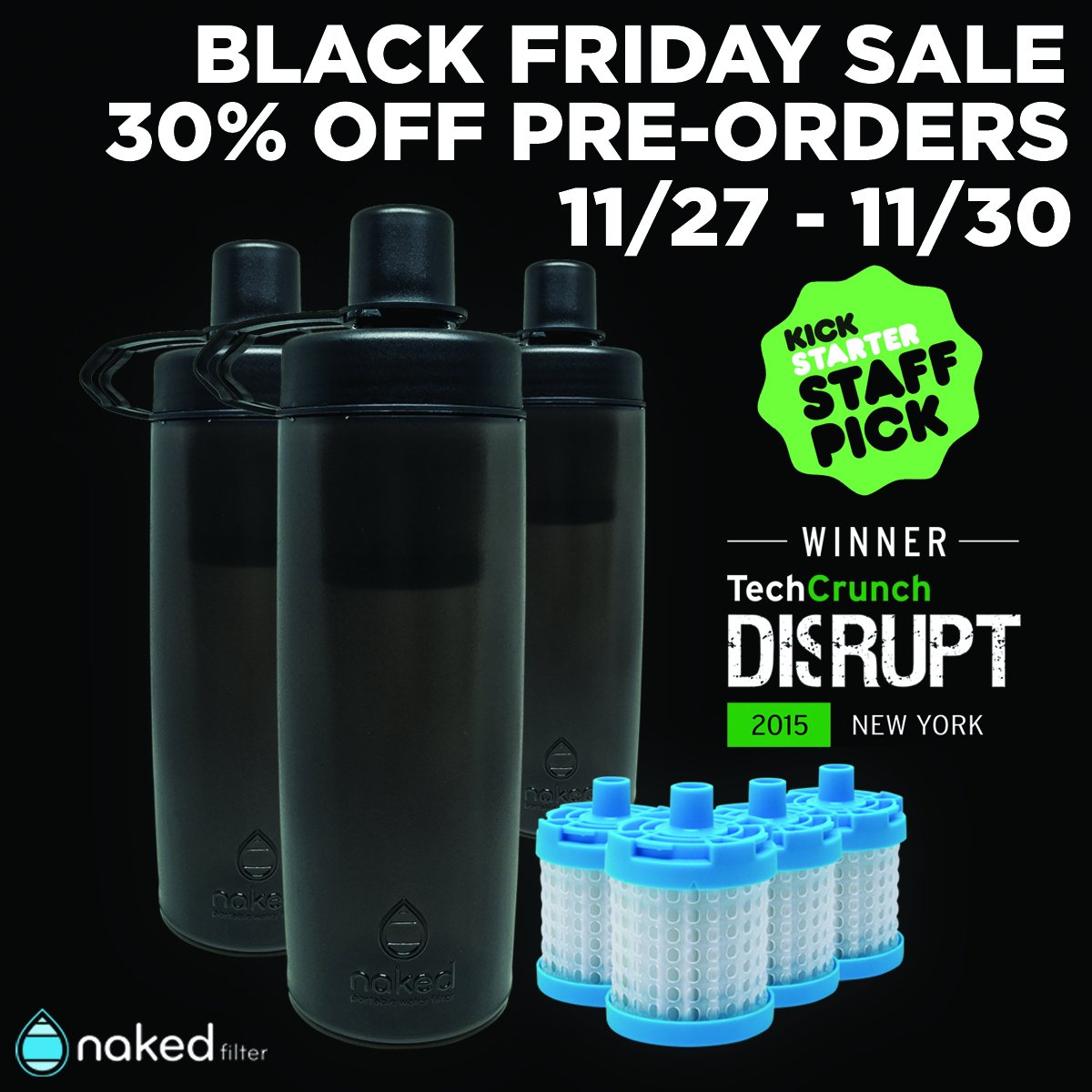 Take 30% off your entire order! Use code "BLACKFRIDAY2015" during checkout. Shop now: bit.ly/buynakedfilter