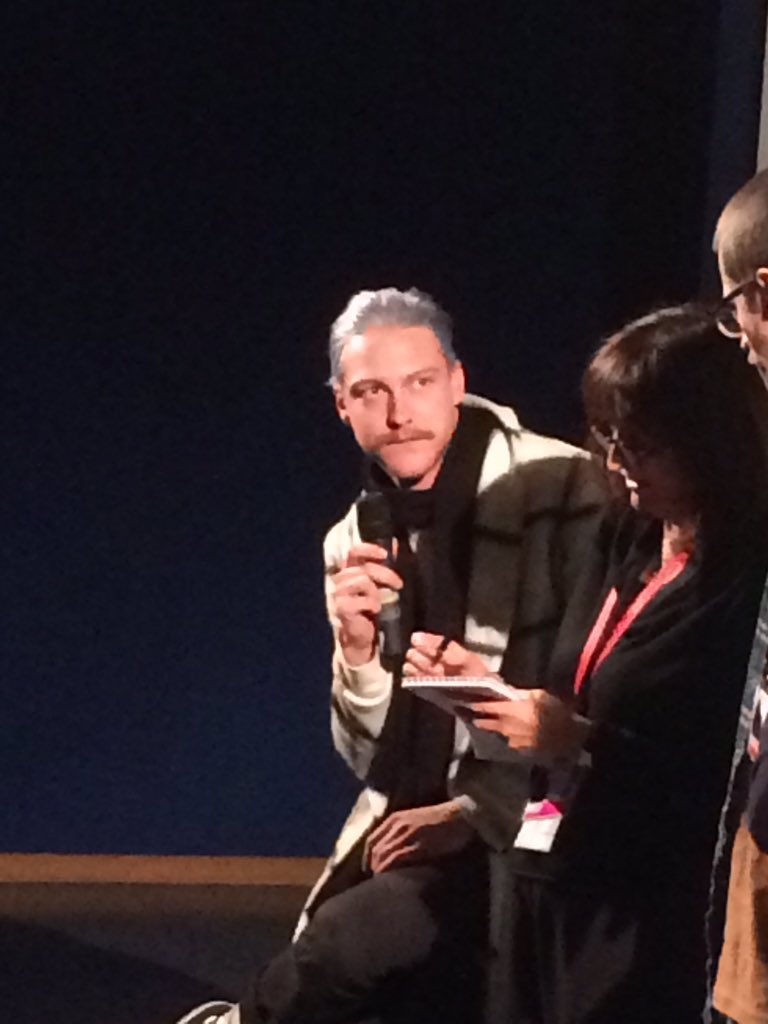 torinofilmfest's tweet photo. È un onore presentare il film in anteprima mondiale qui a Torino. Ian Clark e Austin Will #Onde #TFF33 @austinwill https://t.co/0iiautJ4fU