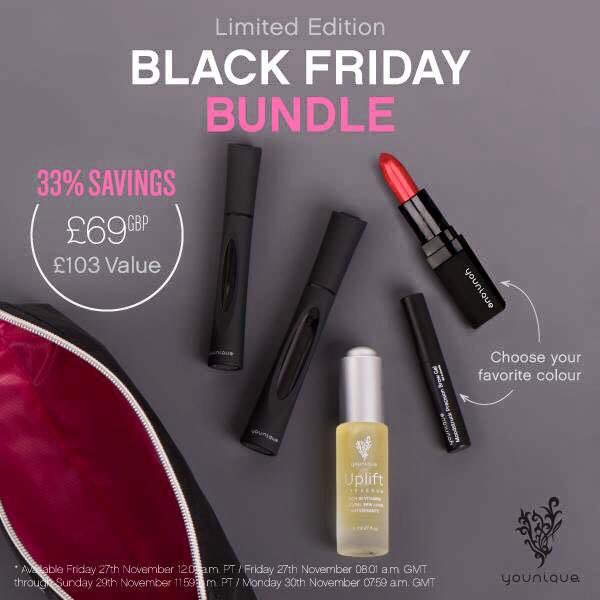 AltogetherY's tweet image. BLACK FRIDAY DEAL Only til Sunday! Eye serum,3D Fiber Lash Mascara, Brow Gel, Lipstick, Free bag, save £34.