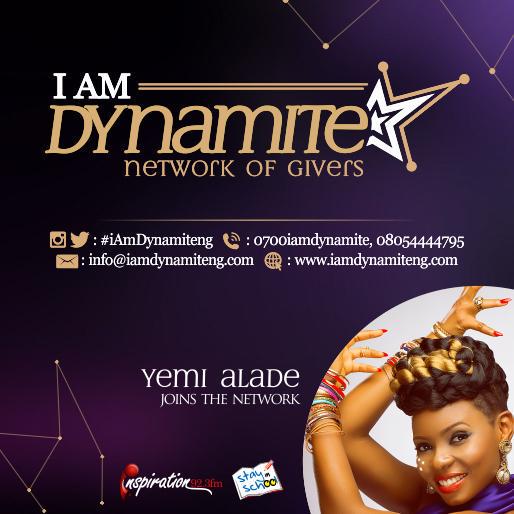 IFM923's tweet photo. #iAmDynamiteNg Are you? Join the #NetworkOfGivers, Meet great People // @titithedynamite https://t.co/zzVPuic7MH