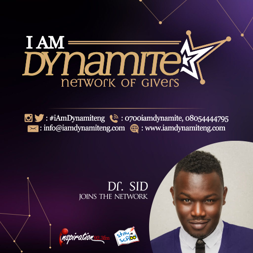 IFM923's tweet photo. #iAmDynamiteNg Are you? Join the #NetworkOfGivers, Meet great People // @titithedynamite https://t.co/C2qJITvKJz