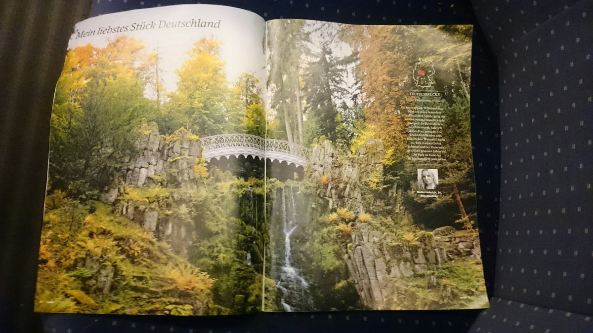 Fundstück:#Kassel ist "Mein liebstes Stück Deutschland" im aktuellen #DBmobil Magazin #Bergpark #Teufelsbrücke (mic) https://t.co/gB3aPxNI70