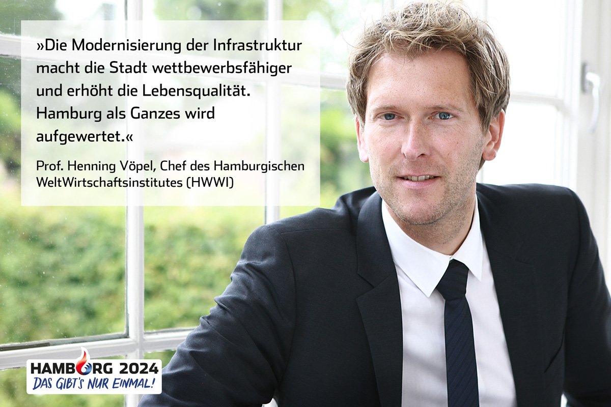 Henning Vöpel (<a href="/HWWIHamburg/">HWWI</a>) für dein JA zu #Hamburg2024:
