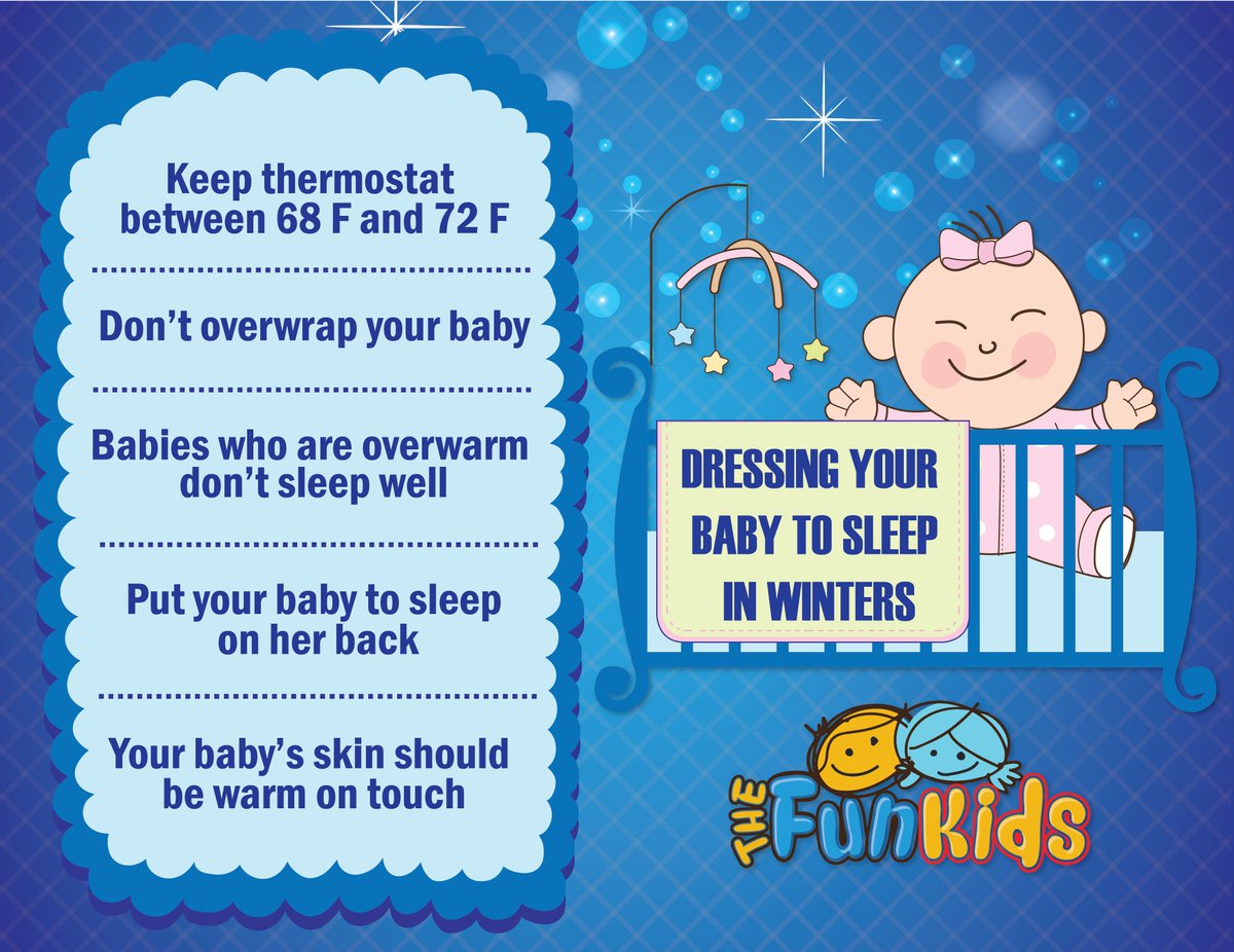 Studies Have Shown That Bundling Kids Too Tightly During Sleep can Lead to Unrest 

thefunkids.com