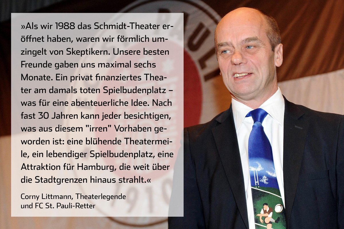 Corny #Littmann (@schmidttheater <a href="/fcstpauli/">FC St. Pauli</a>) für dein JA zu #Hamburg2024: