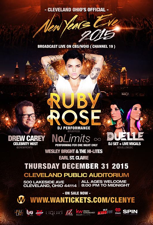 Wantickets's tweet photo. Dance + laugh your way thru the end of the year w/ @RubyRose and more at #CLENYE! https://t.co/36f4Ax1o4G https://t.co/NrBxPuP33b