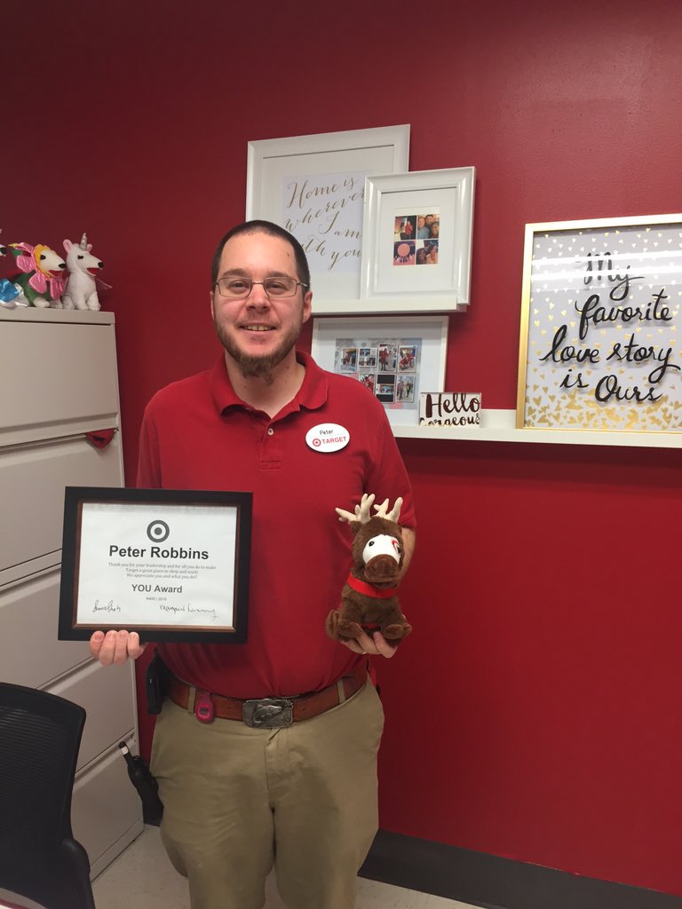 Thanks <a href="/Peter_M_Robbins/">Peter Robbins</a> for all you do! #OneOfAKind  #youmaketarget <a href="/JRames13/">Jason Ramey</a> <a href="/MargaretDinneny/">Margaret Dinneny</a> @LydiaDiazTGT