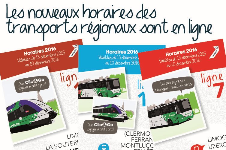 #TER #Limousin Les nouveaux horaires des transports régionaux 2016 regionlimousin.fr/actualites/les…