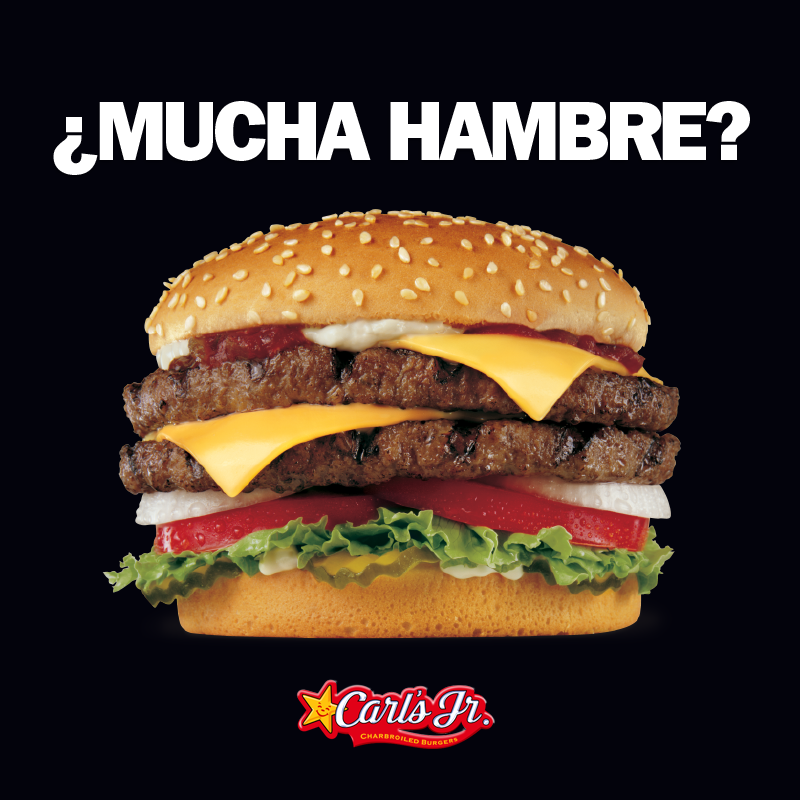 CarlsJrPanama's tweet photo. ¡Cuando tienes hambre sólo hay un lugar al que puedes ir a comer En Serio! #carlsjr #panama #acomerenserio https://t.co/n7BshO4M1J