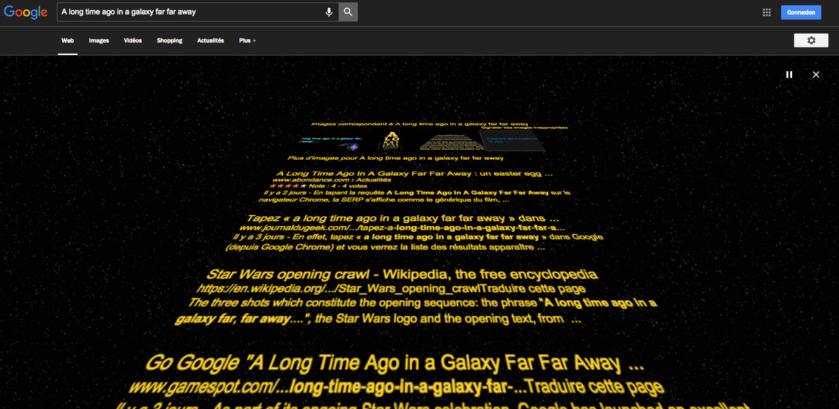 Merci #StarWars #google #ALongTimeAgoInAGalaxyFarFarAway