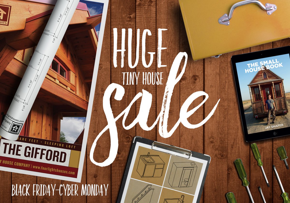 fourlightshouse's tweet image. Our Black Friday sale is live: fourlightshouses.com/pages/tiny-hou…