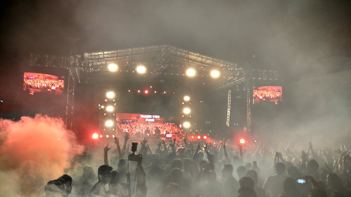 WeAreFRR's tweet photo. #Pune - You were so beautiful tonight!!! We felt at Home with @aboveandbeyond #SupersonicIsAllWeNeed @Vh1Supersonic https://t.co/GCvtcR8SSm