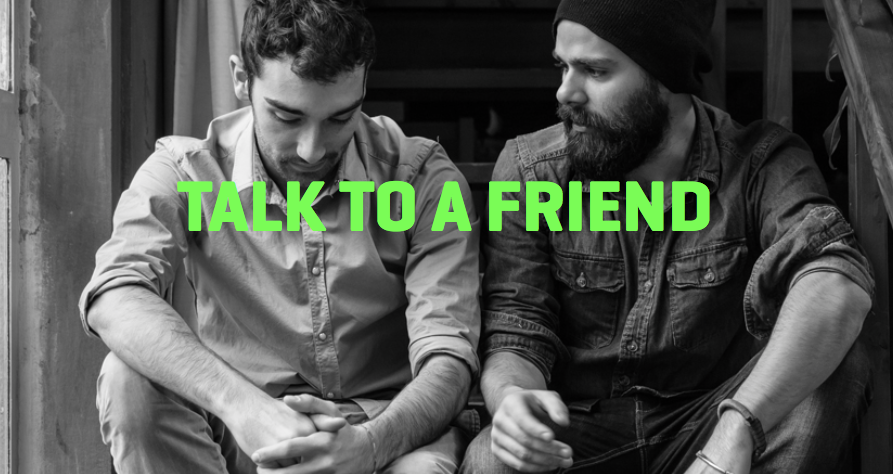 Bell_LetsTalk's tweet photo. For many #men, talking to a friend about #depression is difficult. These tips can help: https://t.co/U3AhDtLawf https://t.co/crBlVDTFna
