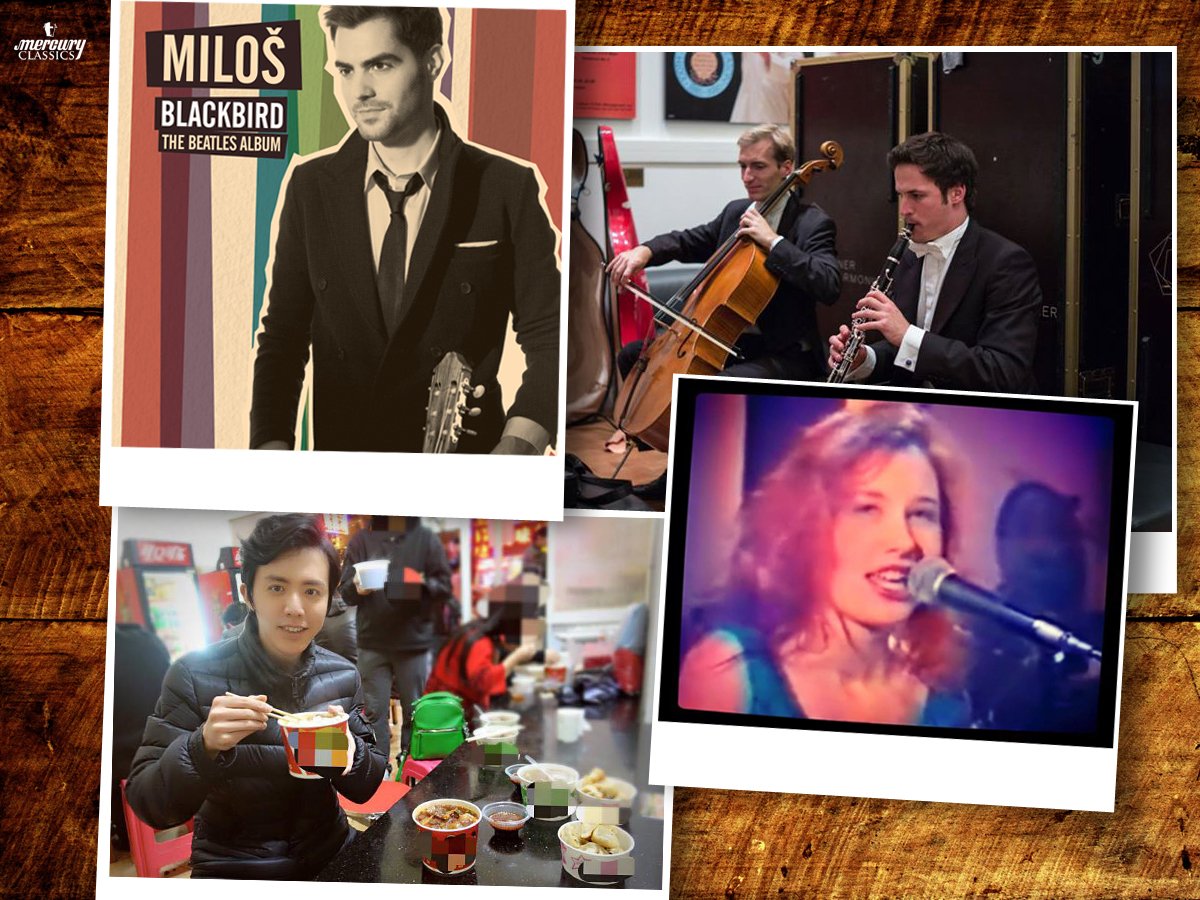 MercuryClassics's tweet photo. This week with Mercury Classics' @MilosGuitar​, @A_Ottensamer, @YundiMusic and @toriamos​. https://t.co/y8LTSWJ6fu