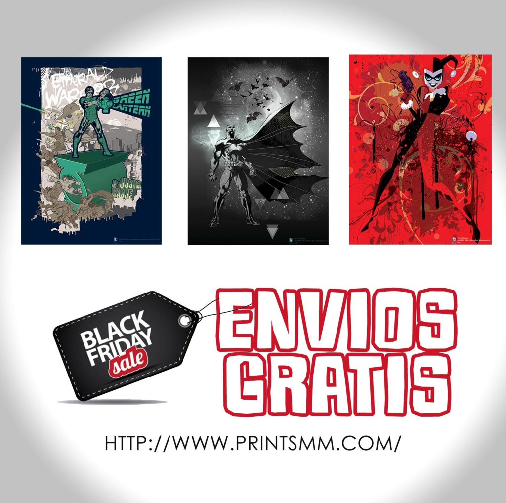 PrintsMM's tweet photo. ¡Solo por hoy! Envíos gratis en todas tus compras por el #BlackFriday #Batman #HarleyQuinn https://t.co/90IokgOGuA https://t.co/F853w0yrHb