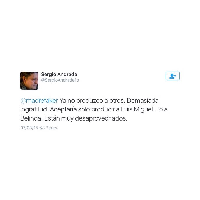 Eduardo9_C's tweet photo. Se imaginan un álbum de @belindapop producido por Sergio Andrade? 😳👀 https://t.co/6W5ytlJgu8