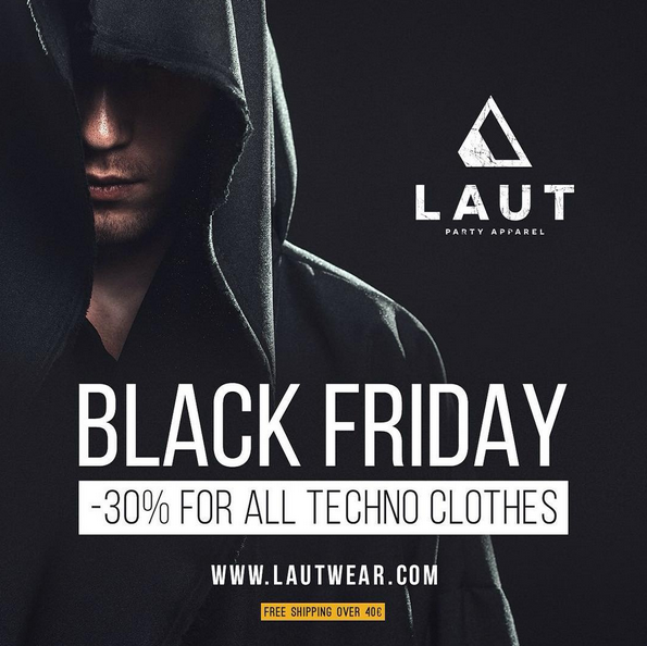 LAUTWEAR's tweet photo. -30% for all products! BLACK FRIDAY ➡️➡️➡️ https://t.co/6I6lWwAixb #BlackFriday #techno #raveonsnow https://t.co/eplvXxOXih