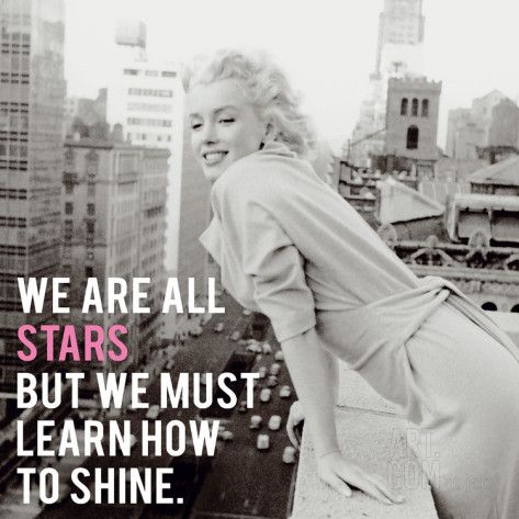 NancyRichmond's tweet photo. We are all stars but we must learn how to shine. https://t.co/XAA9Vsf1i1