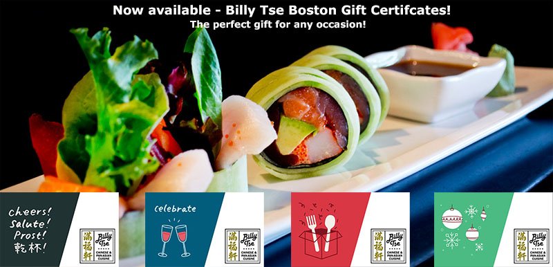 BillyTseBoston's tweet photo. Billy Tse Gift Certificates now available via @OpenTable ! Order today! https://t.co/aKa1VNtXmo @NorthEndBoston https://t.co/zIFvN7Sqw1