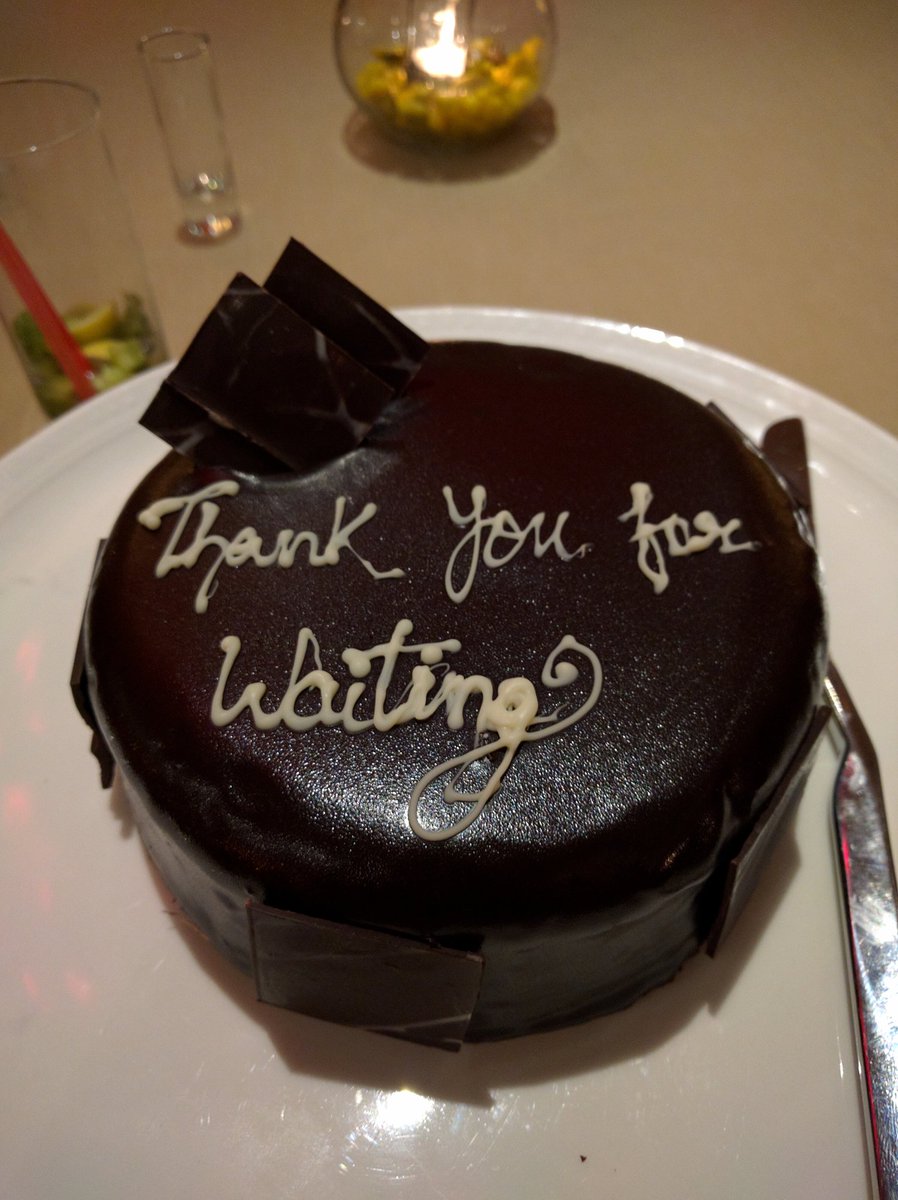 NaikP04's tweet photo. So this is my present for waiting over 2hrs... Thankuuuu #ITCMaurya #ITCMauryaTian @bipsii2104 https://t.co/mTBupzvH61