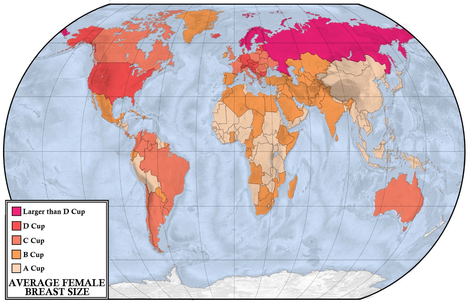 The Independent on X: The penis size and breast size maps of the