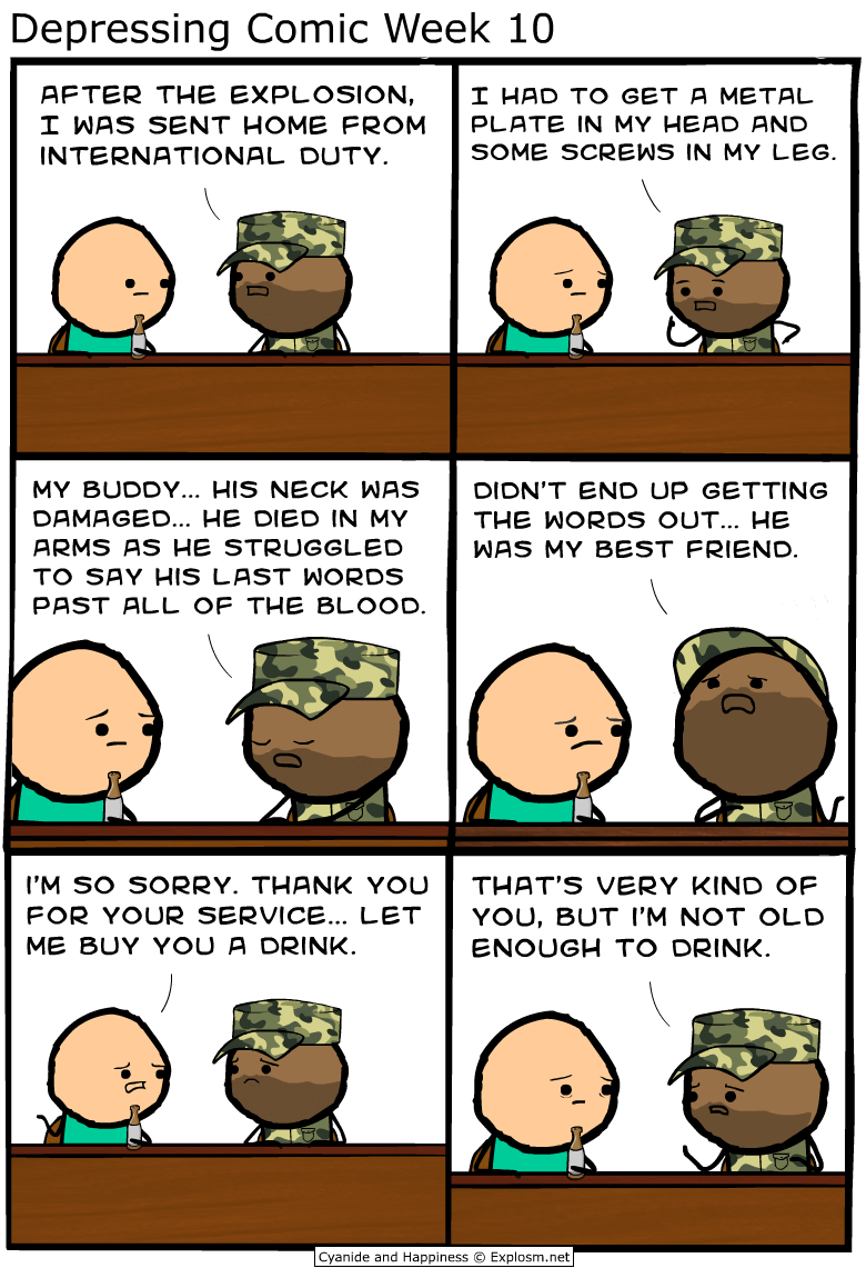_KrisWilson_'s tweet photo. It's #depressingcomicweek number 10 https://t.co/tADYivlAKu