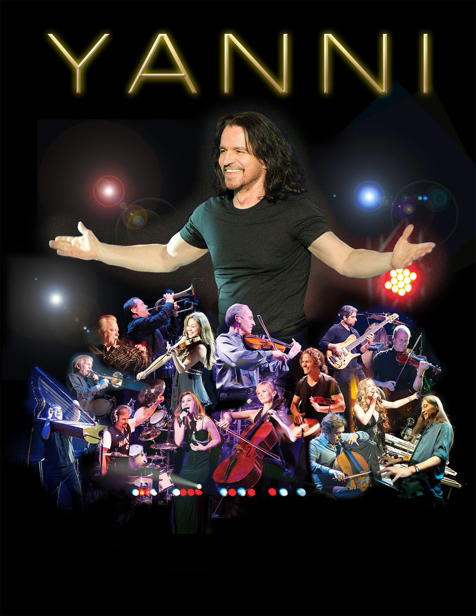 LiveNationSFL's tweet photo. @Yanni is coming to @PerfectVodkaAmp Don't miss classical aritst &amp; pianist on Saturday, 2/6! https://t.co/lyS5fiuYxU https://t.co/mgrMuZAp7y