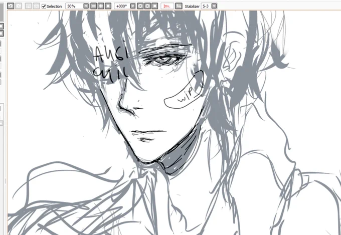 draws Mitsutada, looks like Lavi \slams fist on the floor 何 それ !!! 