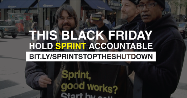 Voqal's tweet photo. All voices matter @sprint. Ensure your communities keep quality Internet   https://t.co/6sizNnWl0T #StopSprint https://t.co/KccuBBpfuD