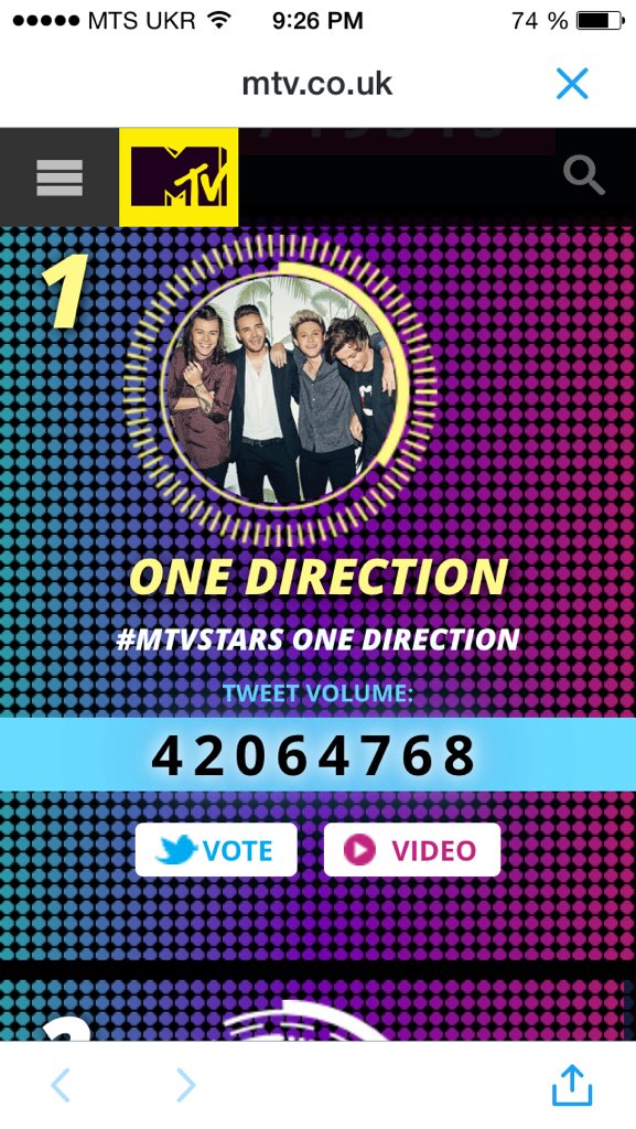 KarinaBeus's tweet photo. #MTVSTARS One Direction 
Да мы выбрались з дерьма. https://t.co/x3KlH5nLJc