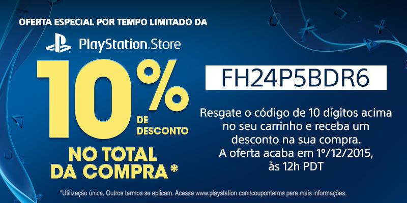 PlayStation Brasil Twitter: "Quer Aproveite 10% de desconto em na PS Store! Corre lá agora! https://t.co/lKvGcGFqsl" / Twitter