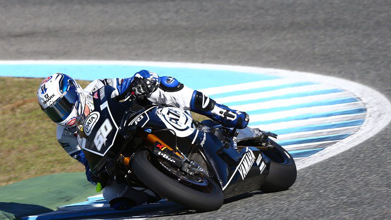 Pata <a href="/yamaharacingcom/">Yamaha Racing</a> Closes 2015 with Positive Jerez Test <a href="/SylvainGuintoli/">Sylvain Guintoli</a> inpaddock.com/pata-yamaha-cl…