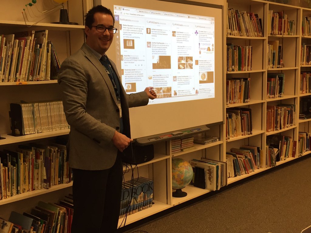 PVNCCDSB's tweet photo. Today @LegalGeagle is hosting #TwitterTutorials in PVNC schools. #pvnclearns https://t.co/potxwtdcET