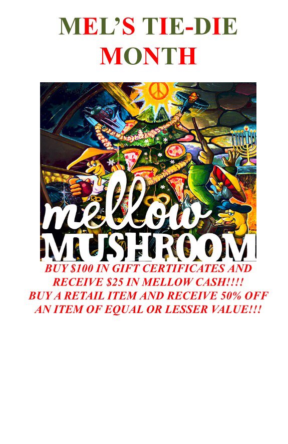 Grab your gifts early and earn yourself $25 Mellow Bucks!