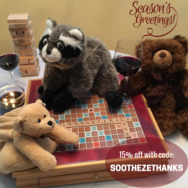 soothezepals's tweet photo. Enter code SOOTHEZETHANKS to get 15% off ANY Sootheze Pal! https://t.co/BPR71ElvmP https://t.co/WSzMY1ePXZ