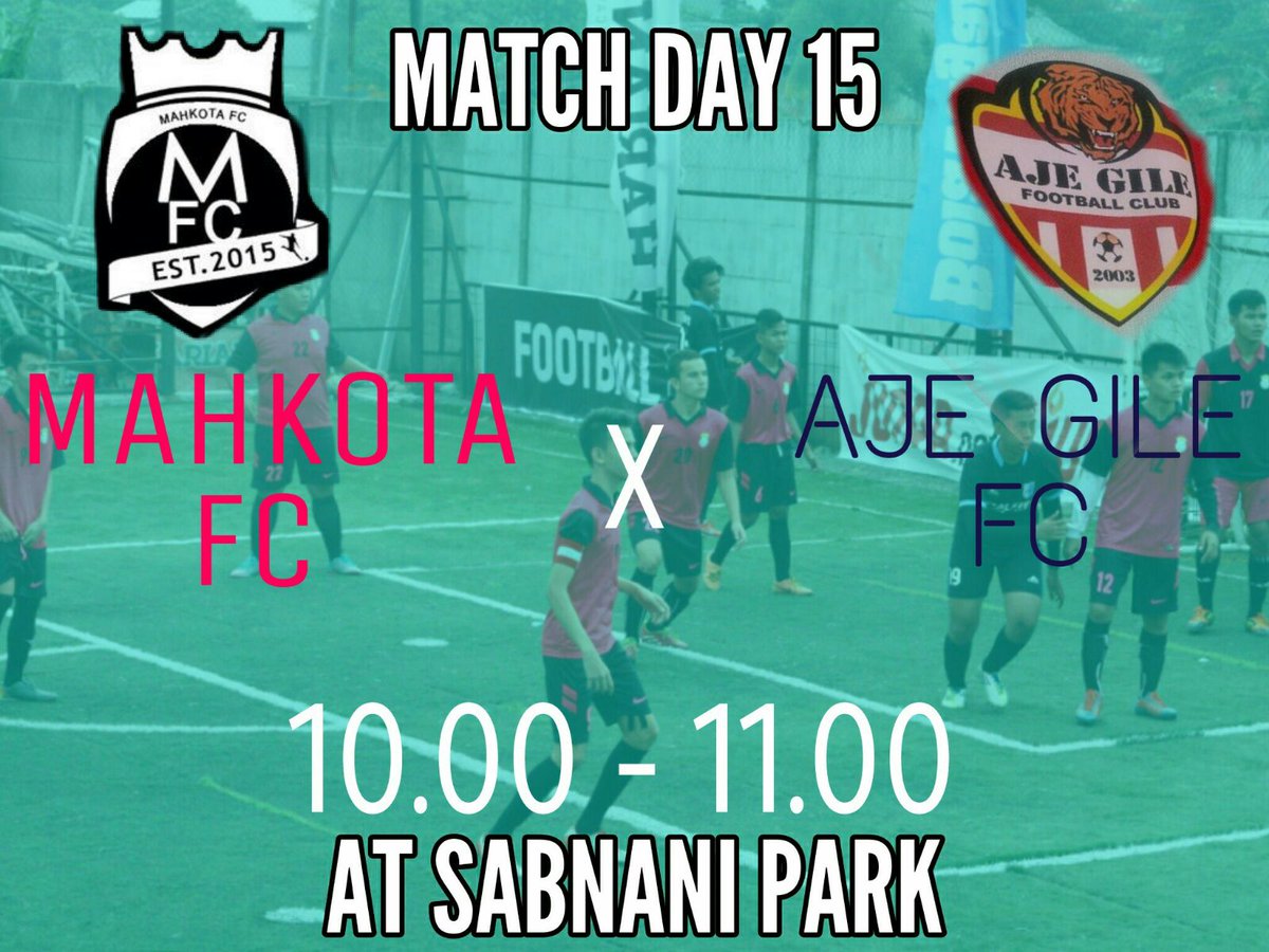 MahkotaFc's tweet photo. Today!!!🎉🎉
@MahkotaFc  vs @Aje_Gilefc 
@IDNMiniFootball  @sabnanipark https://t.co/KuHRHkXh3V