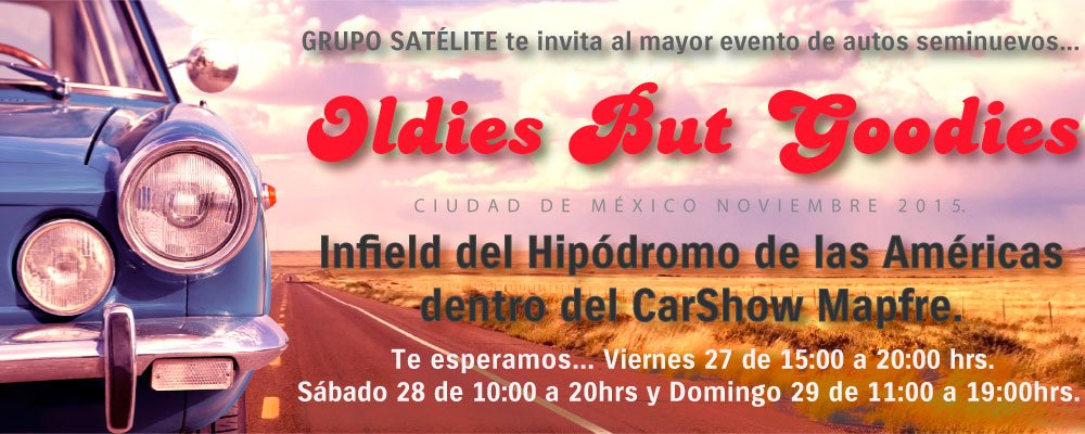 SuzukiSatelite's tweet photo. #Oldiesbutgoodies No se pierdan el mayor evento de autos seminuevos del 27 al 29 de noviembre. Ve por tu #Suzuki https://t.co/YEgN4EzHYV