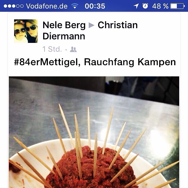ChDiermann's tweet photo. #84ermettigel #84er #noGG @ #rauchfang #kampen #sylt #zündung #instafood #instagood #instalike #instagram 🚀🚀🚀 https://t.co/d9SyfafzTF