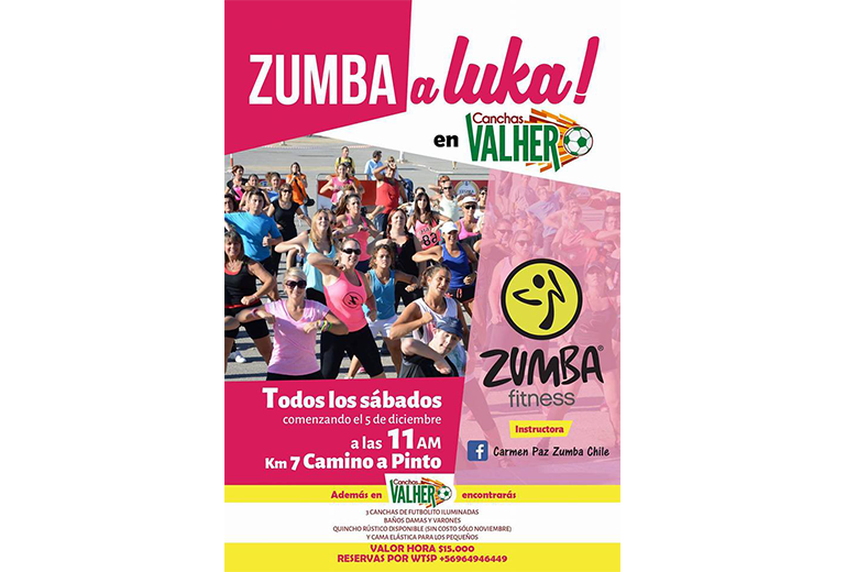 FullChillan's tweet photo. Recuerden que el día sabado 5-DIC comienza #zumba a 1000 en @canchasvalher 
https://t.co/kYFpmDLmSY  desde las 11AM https://t.co/7oLjwvAyDf