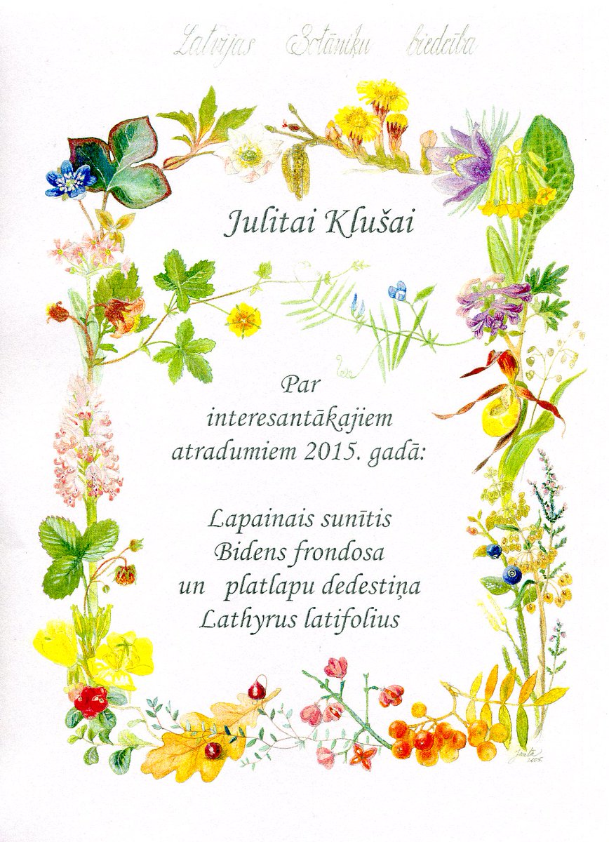 Prieks saņemt tik ļoti skaistu <a href="/LBB_lv/">LBB</a> diplomu! Izcili skaists! :))