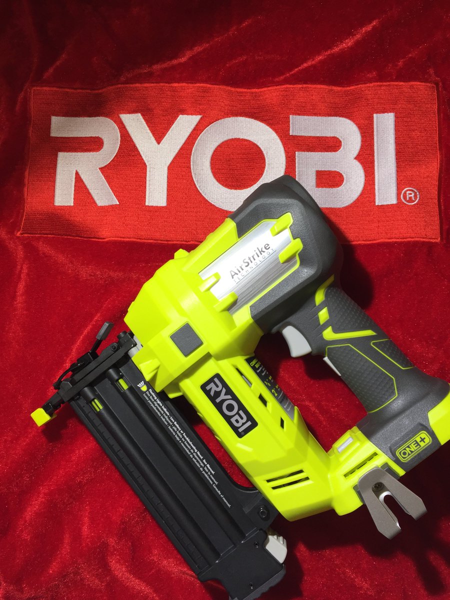 RYOBItoolsusa's tweet photo. While supplies last, just $99 for our ONE+ AirStrike Brad Nailer. https://t.co/PStXEed5ai https://t.co/NVlVIedaSw
