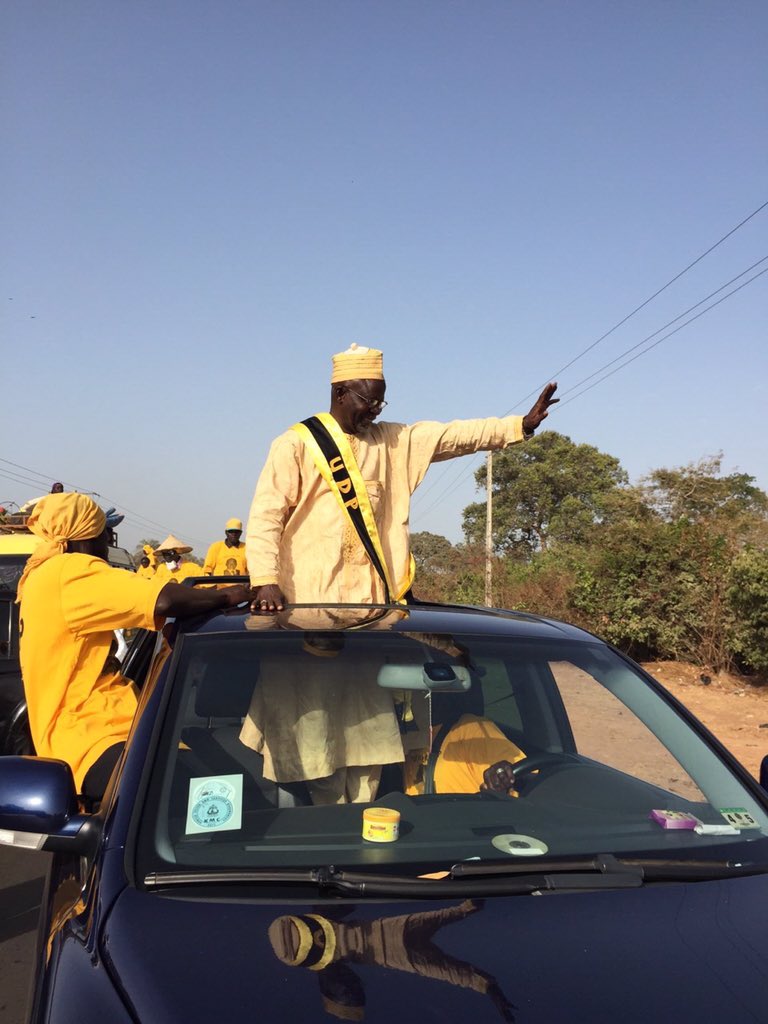 UdpGambia's tweet photo. @nyanchor22 @suntou @ChangeGambia. And to the people we are taking the campaign. Join us for change. @UdpGambia. https://t.co/N63kXujKix