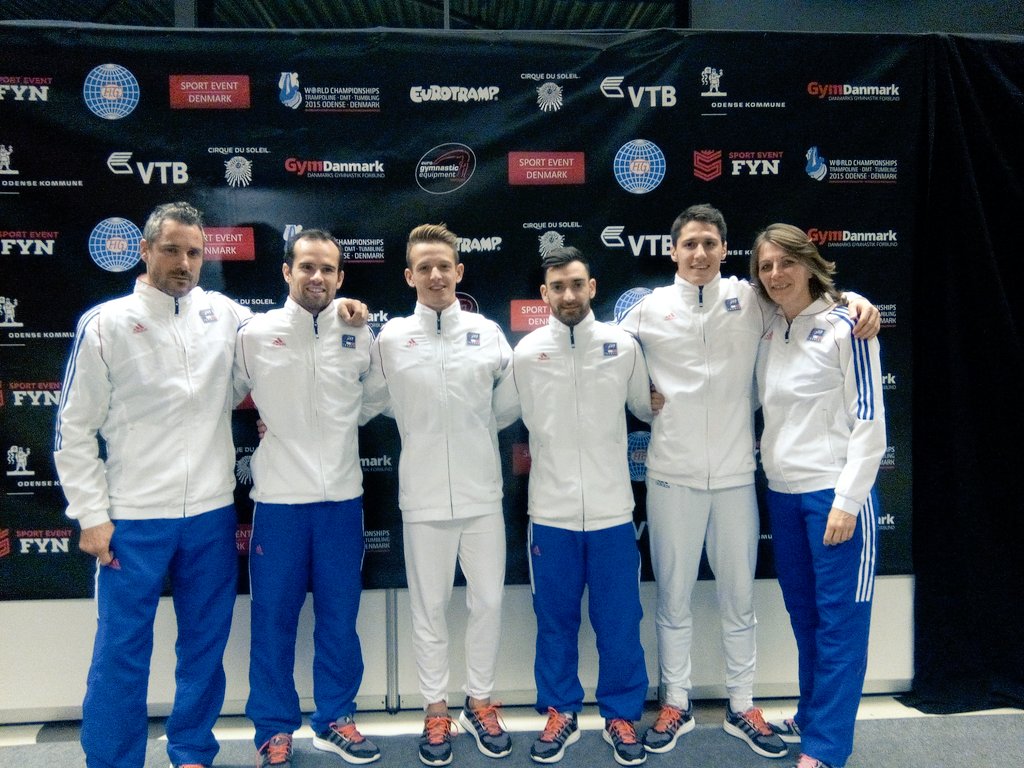 ffgymnastique's tweet photo. L'Equipe de France termine 4e de cette finale par équipe des Ch. du Monde (1chute). Les Bleus se sont bien battus! https://t.co/Vg88FmNAaE