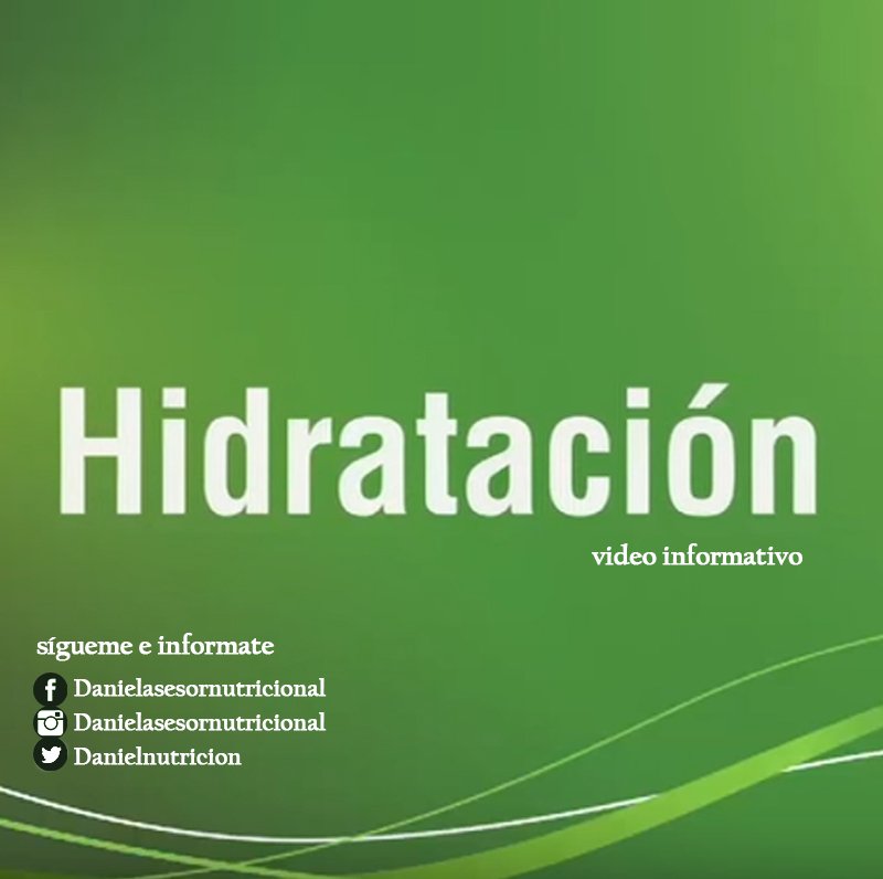 Danielnutricion's tweet photo. Excelente video para entender la nutrición: Hidratación
#vidasaludable #saludybienestar
https://t.co/WMBgb5AHmH https://t.co/eC8XUBjmbi