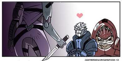 Garrus is gonna get it...
