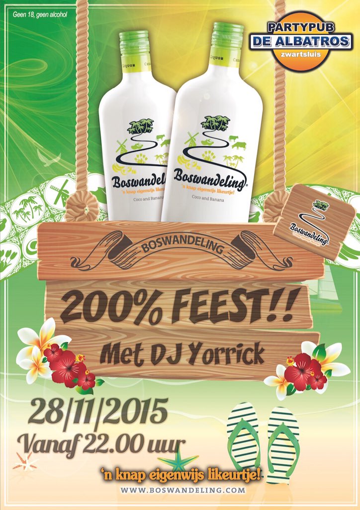 200% feestweekend! We gaan weer helemaal los met #djyorick! #weekend
