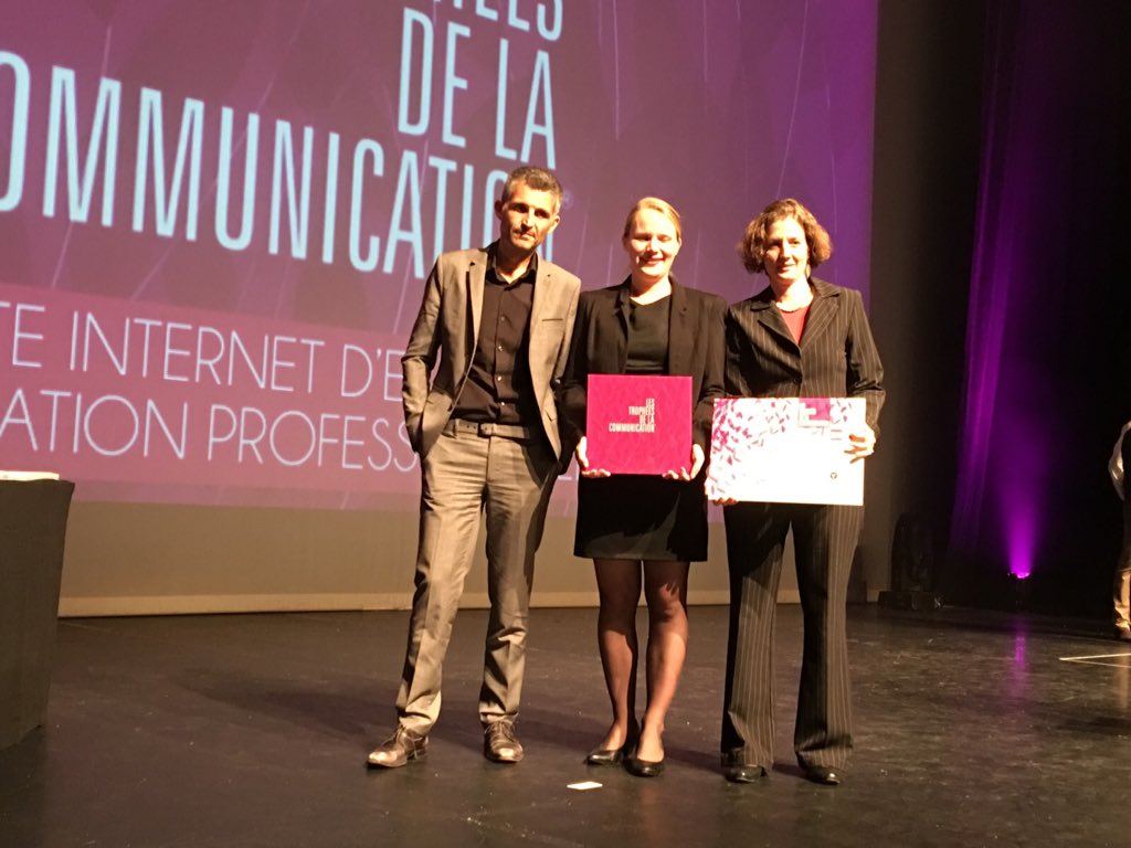 1er prix du site internet d'enseignement et de formation professionnelle <a href="/anywareservices/">Anyware Services</a> #tropheesdelacommunication