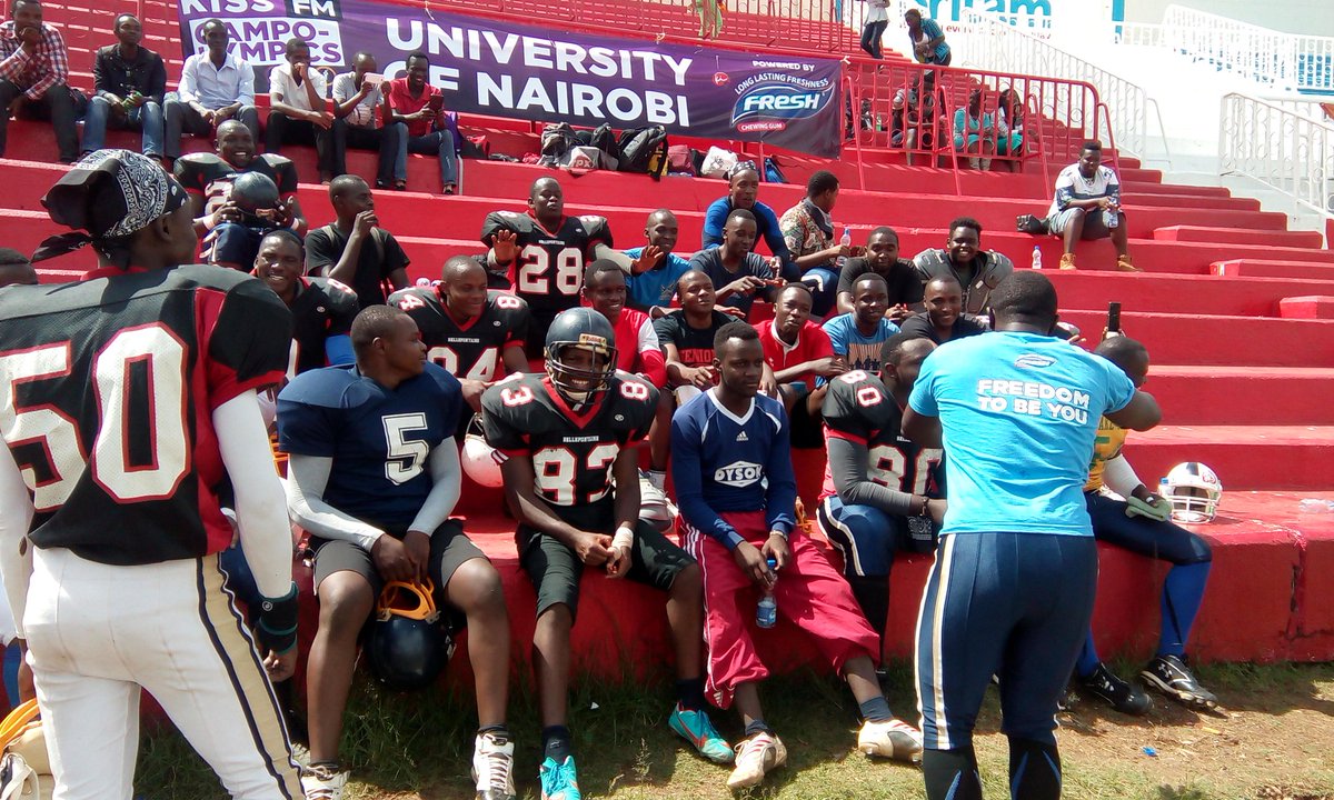 GeorgeAlwanga's tweet photo. #FREEDOM2BU I motivate guys before game n make sure the energy is in the games. In blue t-shirt https://t.co/dZOFaarTEU