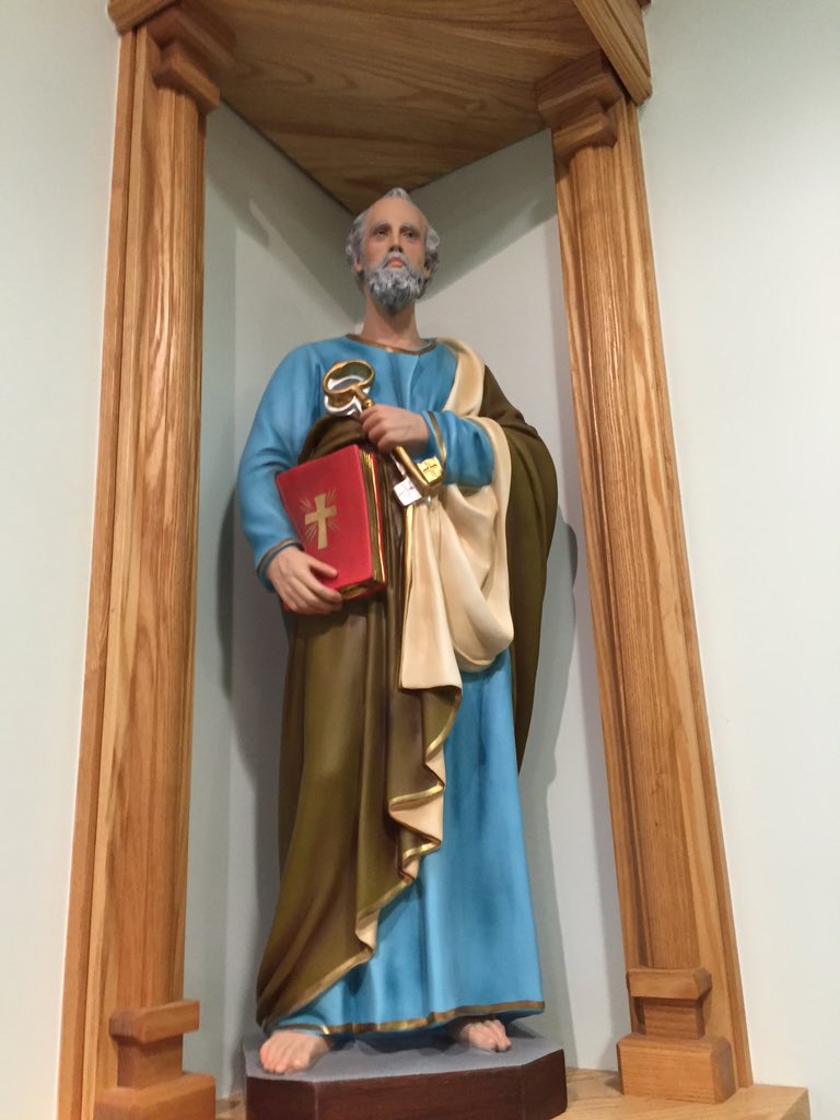 ArchbishopEamon's tweet photo. Peter the Rock! A joy to celebrate 50 years of faith, work and friendship at St Peter's PS Cloughrea @stpps50 https://t.co/gObJc2WCvV